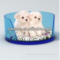 Hot sale acrylic pet bed manufacturer / plastic dogs bed wholesale PB-012